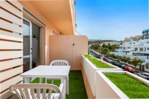 Balkon lub taras w obiekcie Apartamento Los Seres 212