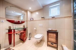 Koupelna v ubytování B&B Villa Vis