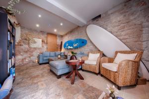 TV a/nebo společenská místnost v ubytování B&B Villa Vis