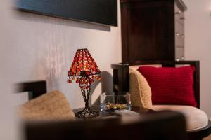 Posezení v ubytování B&B Villa Vis