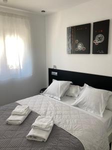 Cama o camas de una habitación en ASV Apartments