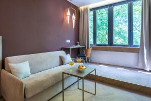 Ein Sitzbereich in der Unterkunft Bošket Luxury Rooms