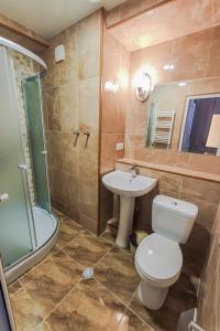 Koupelna v ubytování Hotel Pushkin II/1a + 16 fotografií