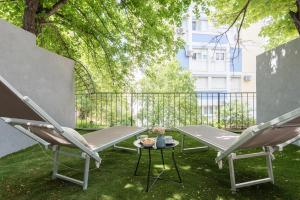 Ein Garten an der Unterkunft Bošket Luxury Rooms