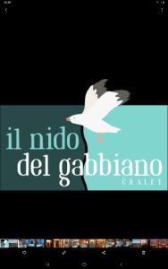 a bird with a hat on a television screen at Il Nido del Gabbiano - Riviera Adriatica in Martinsicuro