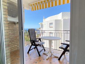 Balkón alebo terasa v ubytovaní Bahia 46 Apartments Casasol