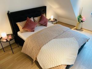 Voodi või voodid majutusasutuse Résidence Palace Expo toas