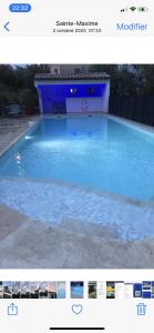 a picture of a large swimming pool at Maxima Sunset in Sainte-Maxime