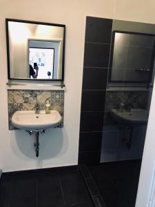 Koupelna v ubytování Apartman Kryštof