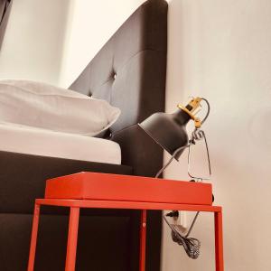 Postel nebo postele na pokoji v ubytování Apartman Kryštof