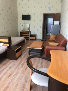 O zonă de relaxare la Tsolmon's Serviced Apartments