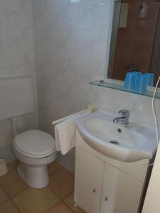 Koupelna v ubytování Villa Salyna