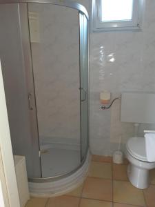 Koupelna v ubytování Villa Salyna