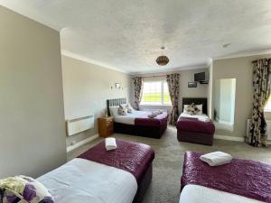 Letto o letti in una camera di Glasha Meadows Accommodation