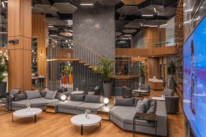 Χώρος καθιστικού στο The Norm Collection Door'a Bodrum