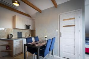 Kuchyňa alebo kuchynka v ubytovaní City Center Apartments Lofty z klimatyzacją