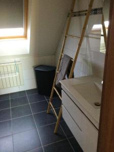 Koupelna v ubytování Appartement cosy à Lohr, 45 m² avec parking inclus