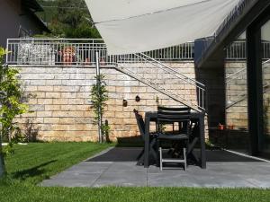 Zahrada ubytování Bed and Breakfast AnnA