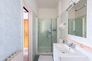 Koupelna v ubytování Hotel Venezia