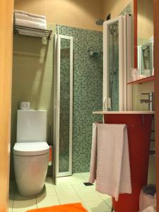 Koupelna v ubytování Hotel Tirrenia