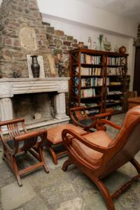 The library in a vendégházakat