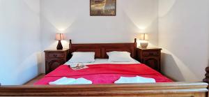 Voodi või voodid majutusasutuse Apartments and rooms Marija toas