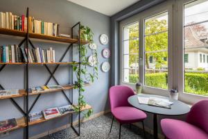 Biblioteket på hotellet