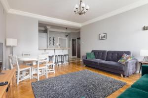 Posezení v ubytování Jezuicka Old Town Pleasant Apartment