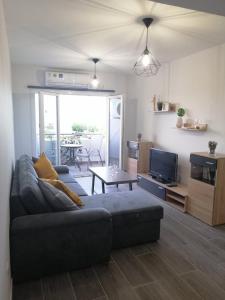 Χώρος καθιστικού στο Ariadne apartment