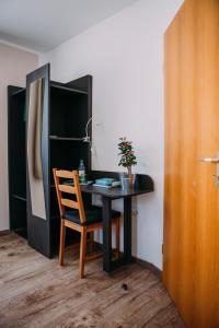 TV a/nebo společenská místnost v ubytování Hotel Restaurant Nöth