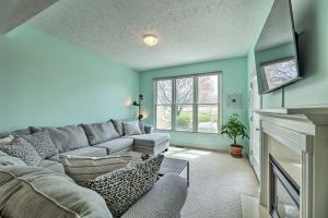 Manistee Condo with Deck 300 Ft to Beachfront!