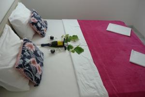 Postel nebo postele na pokoji v ubytování Apartment Seline 9 nur 200 m bis zum Strand