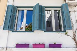 Balkón nebo terasa v ubytování Yiayia's guesthouse
