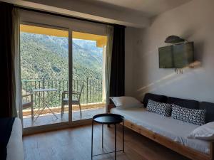 Nespecifikovaný výhled na hory nebo výhled na hory při pohledu z bed and breakfast
