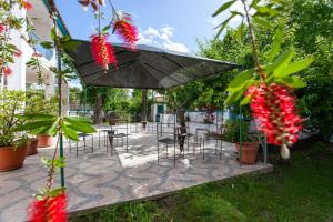 Zahrada ubytování Camere Tirreno 1