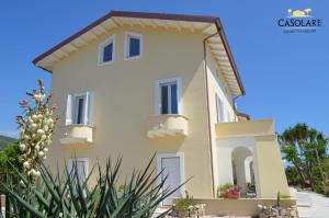 a villa with a view of the house at CàSolare Country House in Sperlonga