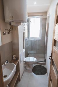 A bathroom at Apartmán Zara