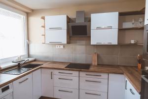 A kitchen or kitchenette at Apartmán Zara