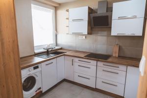 A kitchen or kitchenette at Apartmán Zara