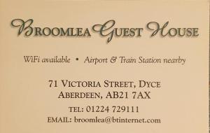 Fotografie z fotogalerie ubytování Broomlea Guest House v destinaci Dyce