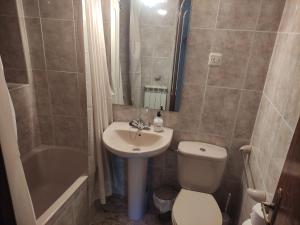 A bathroom at Apartamento Miguel Torla Ordesa