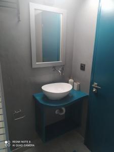 A bathroom at apartment in a country house#