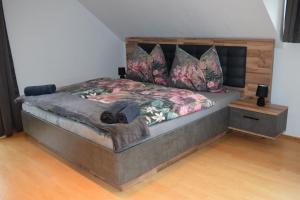 Postel nebo postele na pokoji v ubytování Ferienwohnung Familie Pichler