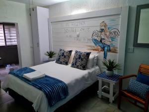 Postel nebo postele na pokoji v ubytování Forget me not Selfcatering Apartments