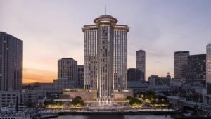 a view of a large building in a city at Four Seasons New Orleans in New Orleans