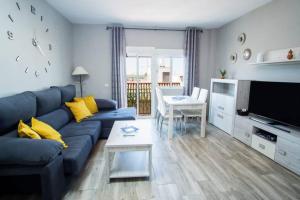 Χώρος καθιστικού στο Pablo Neruda Tourist Home