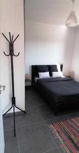 Letto o letti in una camera di Villa Bellevue