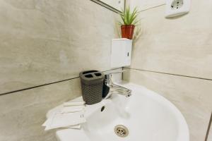 Ванна кімната в Premium apartment (із панорамним видом на центр міста)