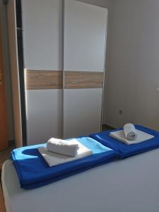 Postel nebo postele na pokoji v ubytování Apartman Klara