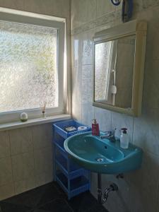 Koupelna v ubytování Apartman Klara